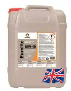 Моторное масло COMMA EUL20L 10W-40 полусинтетическое 20 л