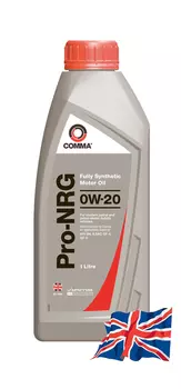 Моторное масло COMMA NRG1L 0W-20 синтетическое 1 л