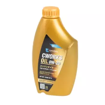 Моторное масло CWORKS A110R1001 0W-20 синтетическое 1 л