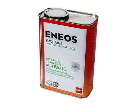 Моторное масло ENEOS 8801252022015 0W-20 синтетическое 0.94 л