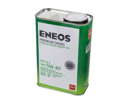 Моторное масло ENEOS 8809478943091 5W-40 синтетическое 1 л