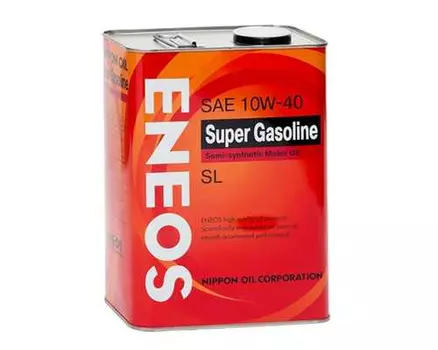 Моторное масло ENEOS OIL1357 10W-40 полусинтетическое 4 л