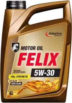 Моторное масло FELIX 410000110 5W-30 синтетическое 4 л