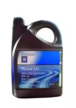 Моторное масло GM 1942046 10W-40 полусинтетическое 5 л