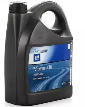 Моторное масло GM 93165215 10W-40 полусинтетическое 4 л