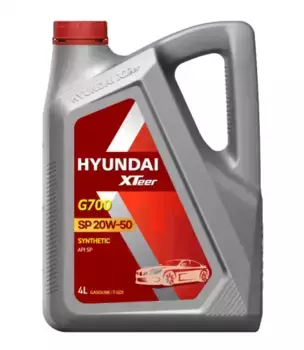 Моторное масло HYUNDAI XTEER 1041011 20W-50 синтетическое 4 л
