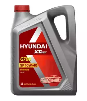 Моторное масло HYUNDAI XTEER 1061014 10W-40 синтетическое 6 л