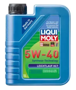 Моторное масло LIQUI MOLY 1346 5W-40 синтетическое 1 л