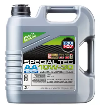 Моторное масло LIQUI MOLY 21337 10W-30 синтетическое 4 л