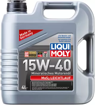 Моторное масло LIQUI MOLY 2631 15W-40 минеральное 4 л