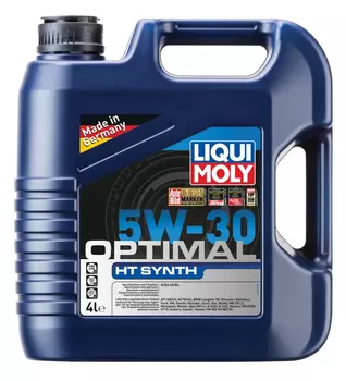 Моторное масло LIQUI MOLY 39001 5W-30 синтетическое 4 л