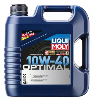 Моторное масло LIQUI MOLY 3930 10W-40 полусинтетическое 4 л