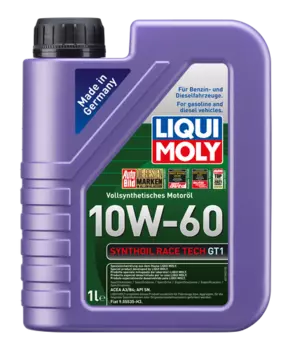 Моторное масло LIQUI MOLY 8908 10W-60 синтетическое 1 л