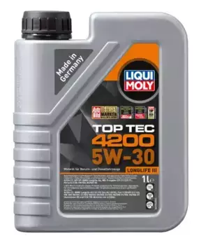 Моторное масло LIQUI MOLY 8972 5W-30 синтетическое 1 л