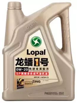 Моторное масло LOPAL LPL36585 0W-20 синтетическое 4 л