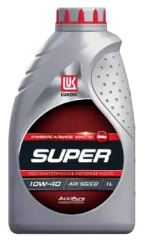 Моторное масло LUKOIL 19191 10W-40 полусинтетическое 1 л