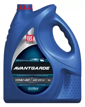 Моторное масло LUKOIL 19306 10W-40 полусинтетическое 5 л