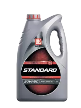Моторное масло LUKOIL 19438 20W-50 минеральное 4 л