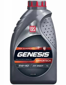 Моторное масло LUKOIL 3148670 5W-40 синтетическое 1 л