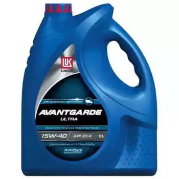 Моторное масло LUKOIL 3606555 15W-40 полусинтетическое 5 л