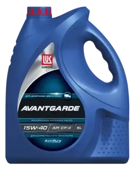 Моторное масло LUKOIL 3636301 15W-40 минеральное 5 л