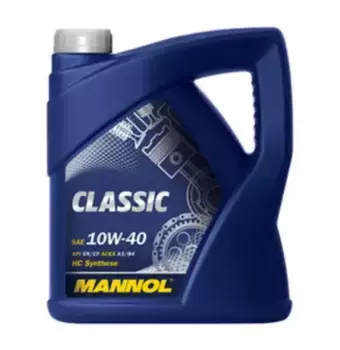 Моторное масло MANNOL 95751 10W-40 полусинтетическое 4 л