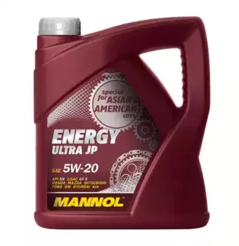 Моторное масло MANNOL 99398 5W-20 синтетическое 4 л