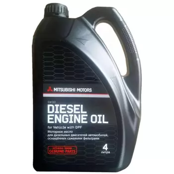 Моторное масло MITSUBISHI MZ320759 5W-30 синтетическое 4 л