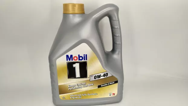 Моторное масло MOBIL 153687 0W-40 синтетическое 4 л