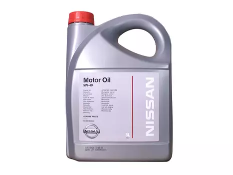 Моторное масло NISSAN KE900-90042 5W-40 синтетическое 5 л