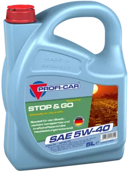 Моторное масло PROFI-CAR 14825 5W-40 синтетическое 5 л
