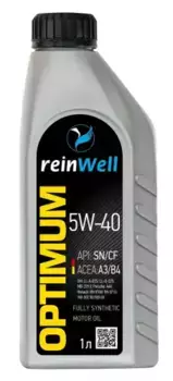 Моторное масло REINWELL 4932 5W-40 синтетическое 1 л