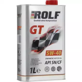 Моторное масло ROLF 322234 5W-40 синтетическое 1 л