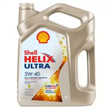 Моторное масло SHELL 550055905 5W-40 синтетическое 4 л