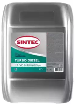 Моторное масло SINTEC 122446 10W-40 полусинтетическое 20 л