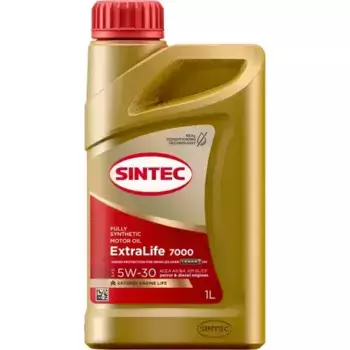 Моторное масло SINTEC 600255 5W-30 синтетическое 1 л