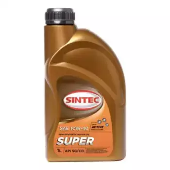 Моторное масло SINTEC 801893 10W-40 полусинтетическое 1 л