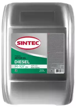 Моторное масло SINTEC DIESEL 122430 минеральное 20 л