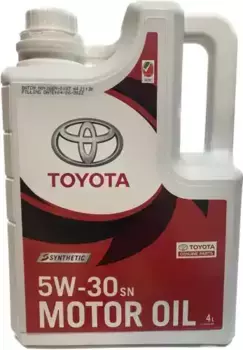 Моторное масло TOYOTA / LEXUS 0888083714 5W-30 синтетическое 4 л