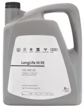 Моторное масло VAG GS55545M4 0W-30 синтетическое 5 л