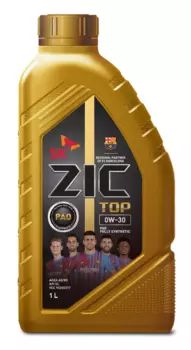 Моторное масло ZIC 132680 0W-30 синтетическое 1 л