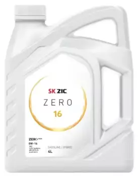 Моторное масло ZIC 162034 0W-16 синтетическое 4 л