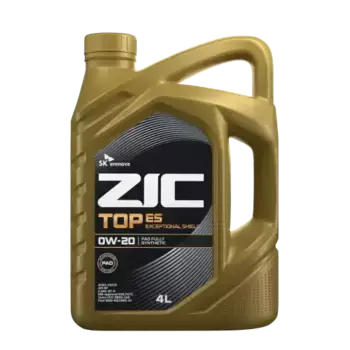 Моторное масло ZIC 162045 0W-20 синтетическое 4 л
