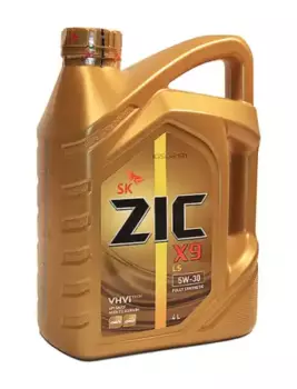 Моторное масло ZIC 162608 5W-30 синтетическое 4 л