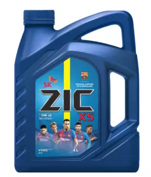 Моторное масло ZIC 162622 10W-40 полусинтетическое 4 л