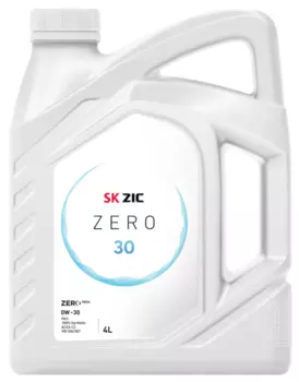 Моторное масло ZIC 162676 0W-30 синтетическое 4 л