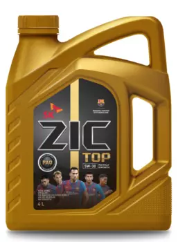 Моторное масло ZIC 162681 5W-30 синтетическое 4 л