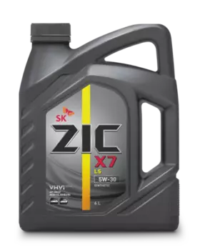 Моторное масло ZIC 172619 5W-30 полусинтетическое 6 л