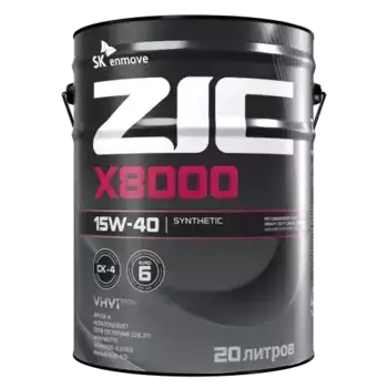 Моторное масло ZIC 192133 15W-40 синтетическое 20 л