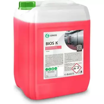 моющее средство щелочное высококонцентрированное! 'Bios K' (канистра 22.5кг)\ 800031 GRASS